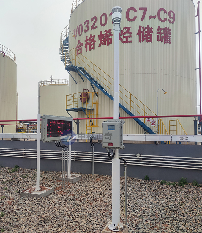 鄂托克旗建元煤焦化有限責(zé)任公司--罐區(qū)防爆氣象站